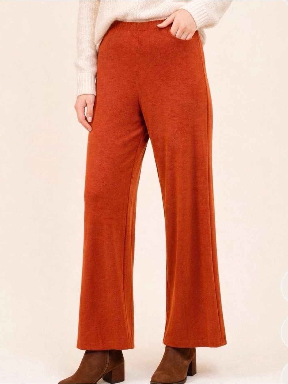 Victoria’s Secret High-Waisted Ribbed Pants